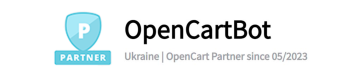 OpenCartBot стал официальным партнером OpenCart в Украине