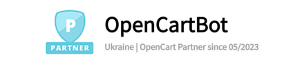 OpenCartBot стал официальным партнером OpenCart в Украине