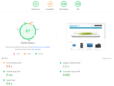 OpenCart 3.0.4.1 - Desktop