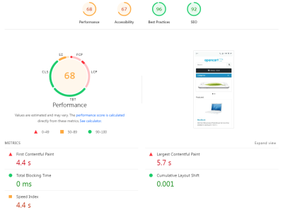 OpenCart 4.1.0.3 - Mobile