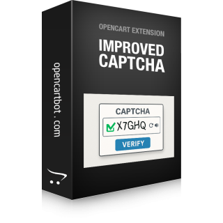 Покращена Captcha OpenCart
