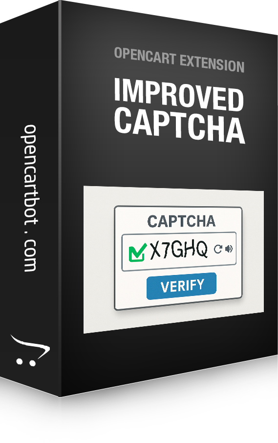 Покращена Captcha OpenCart