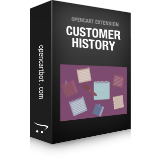 Customer History in the Order Info