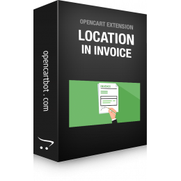 Add a Location field to order invoice