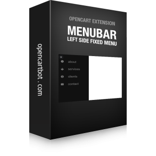 Модуль Менюбар для OpenCart 3