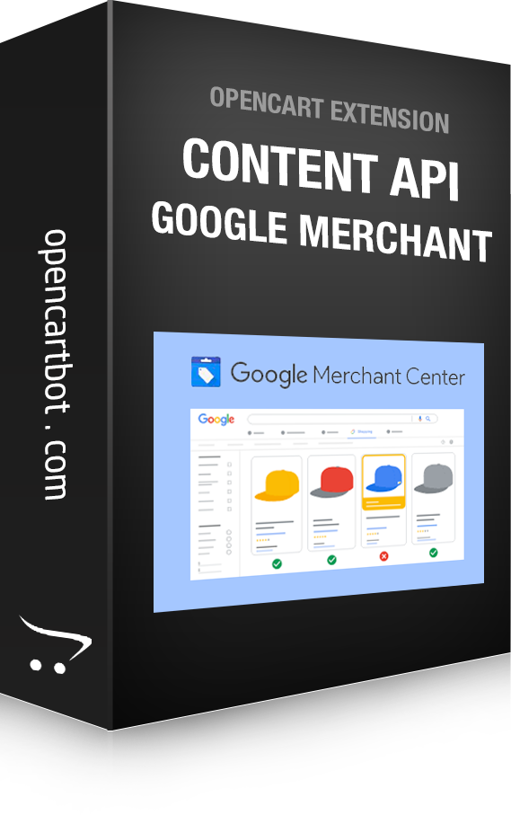 Фид Content API for Shopping в Google Merchant Center