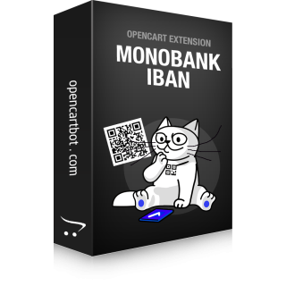 Monobank IBAN OpenCart