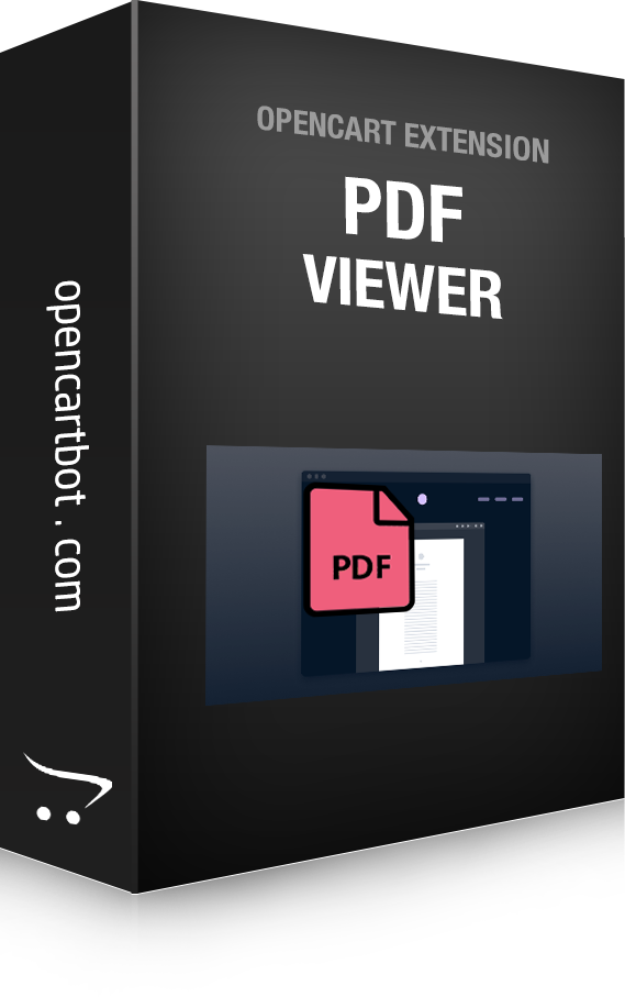 View PDF on the OpenCart product page