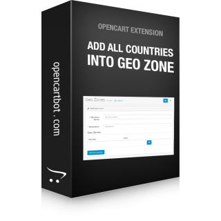 Add all countries to geo zone