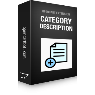 OpenCart Category Additional Description