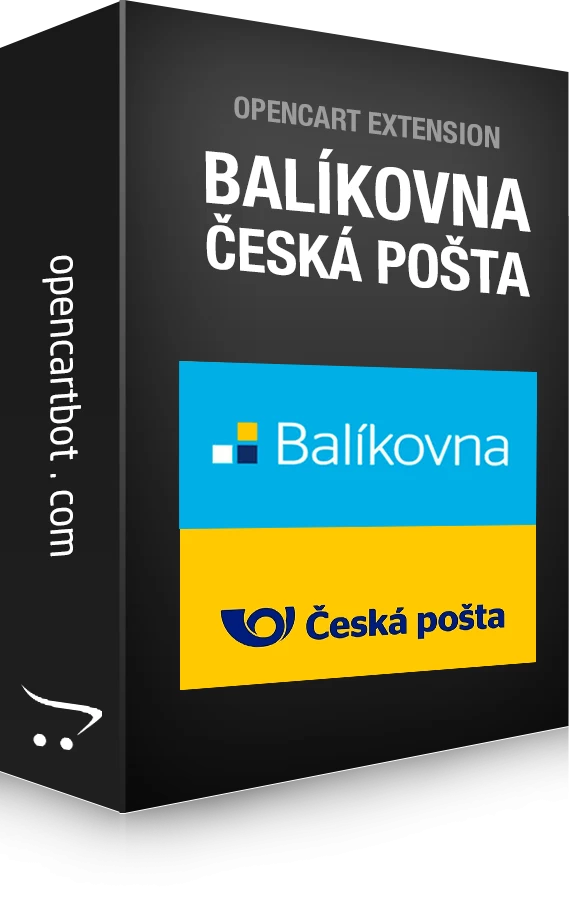 OpenCart Balíkovna Česká pošta