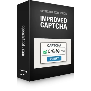 Улучшенная Captcha OpenCart 