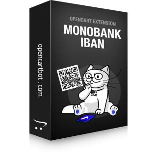 Monobank IBAN OpenCart