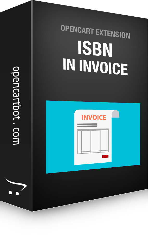 Показывать ISBN в счете