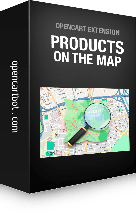 Products on map