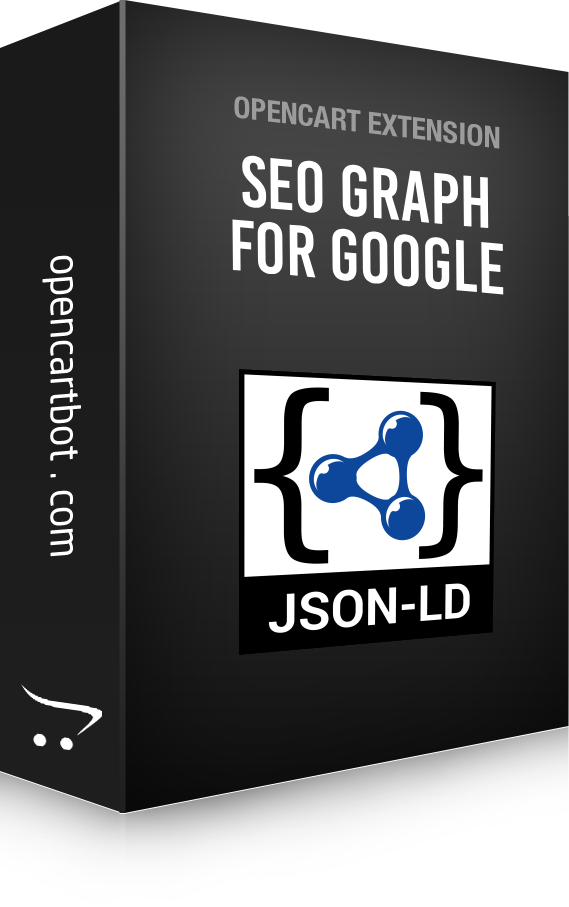 SEO Graph для Google - Мікророзмітка OpenCart JSON-LD