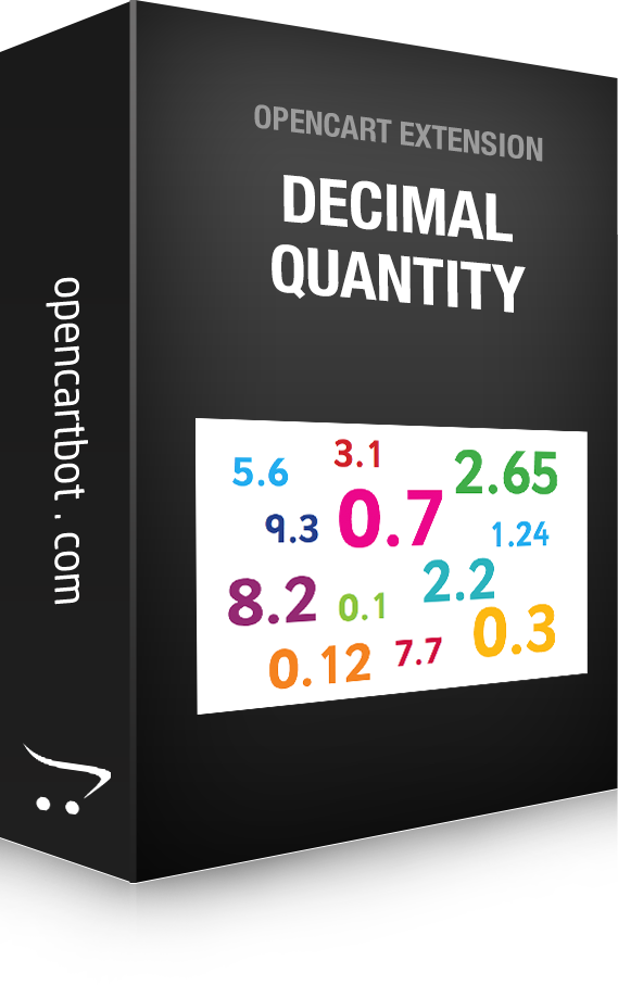 Decimal quantity and minimum
