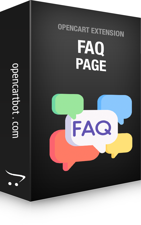 Модуль FAQ Сторінка для OpenCart
